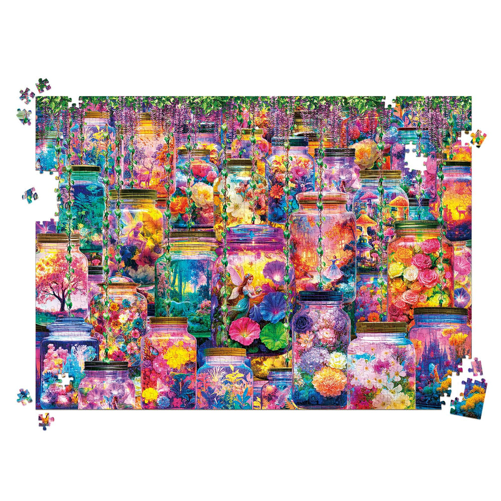 Gift-ready HUADADA 1000-piece puzzle packaging and contents