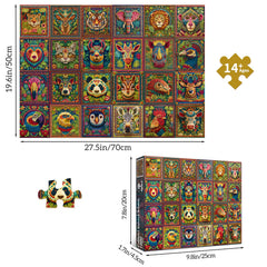 HUADADA puzzles gift packaging ideal for birthdays and holidays