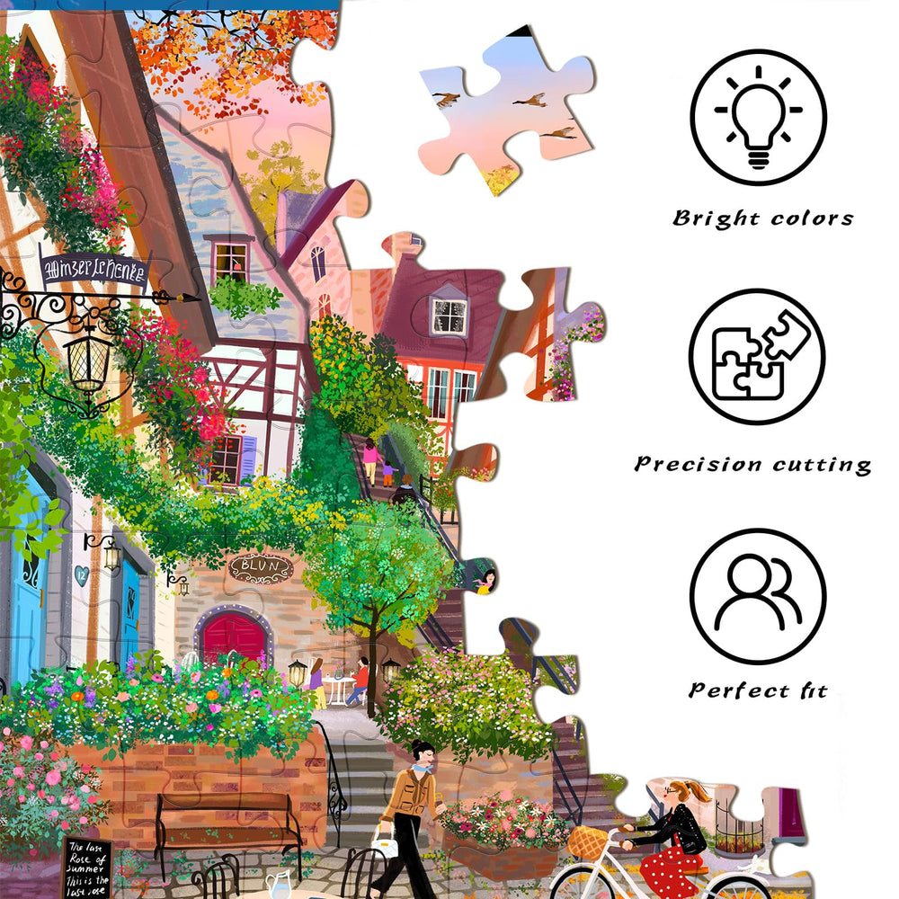 HUADADA BLUN Huahua illustration brings warm nature scenes to life.