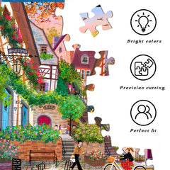 HUADADA BLUN Huahua illustration brings warm nature scenes to life.