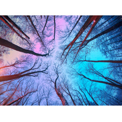 HUADADA winter forest puzzle 1000 pieces for adults, offering a calming, engaging challenge.
