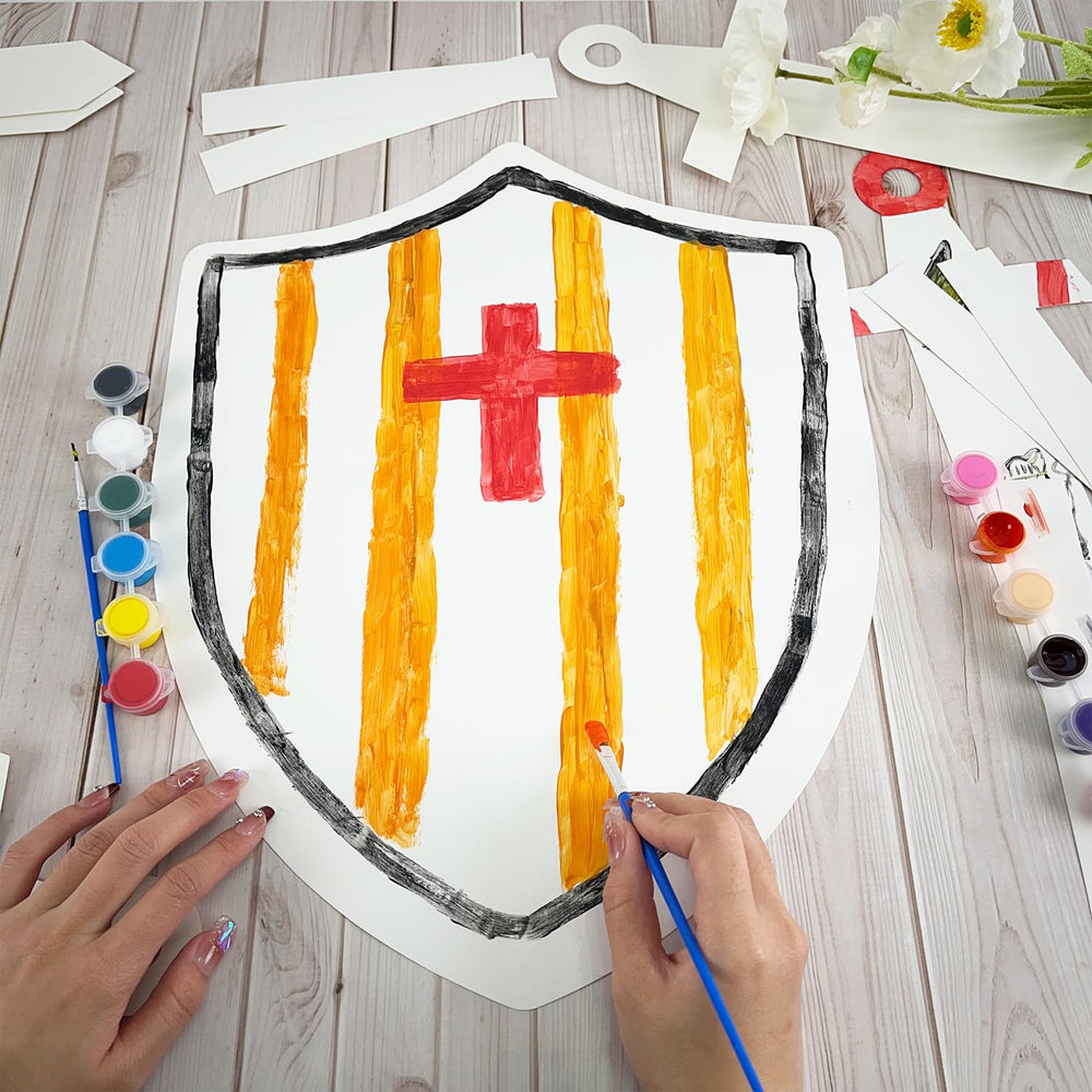 Huaerle DIY knight activity inspires imaginative castle adventures