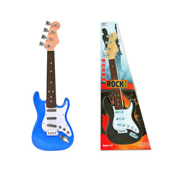 Huang Cheng Toys mini guitar size comparison helps parents gauge fit for children.