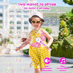 Hugeway Princess Bubble Wand pink wing feature enables dress-up fun and imaginative play.