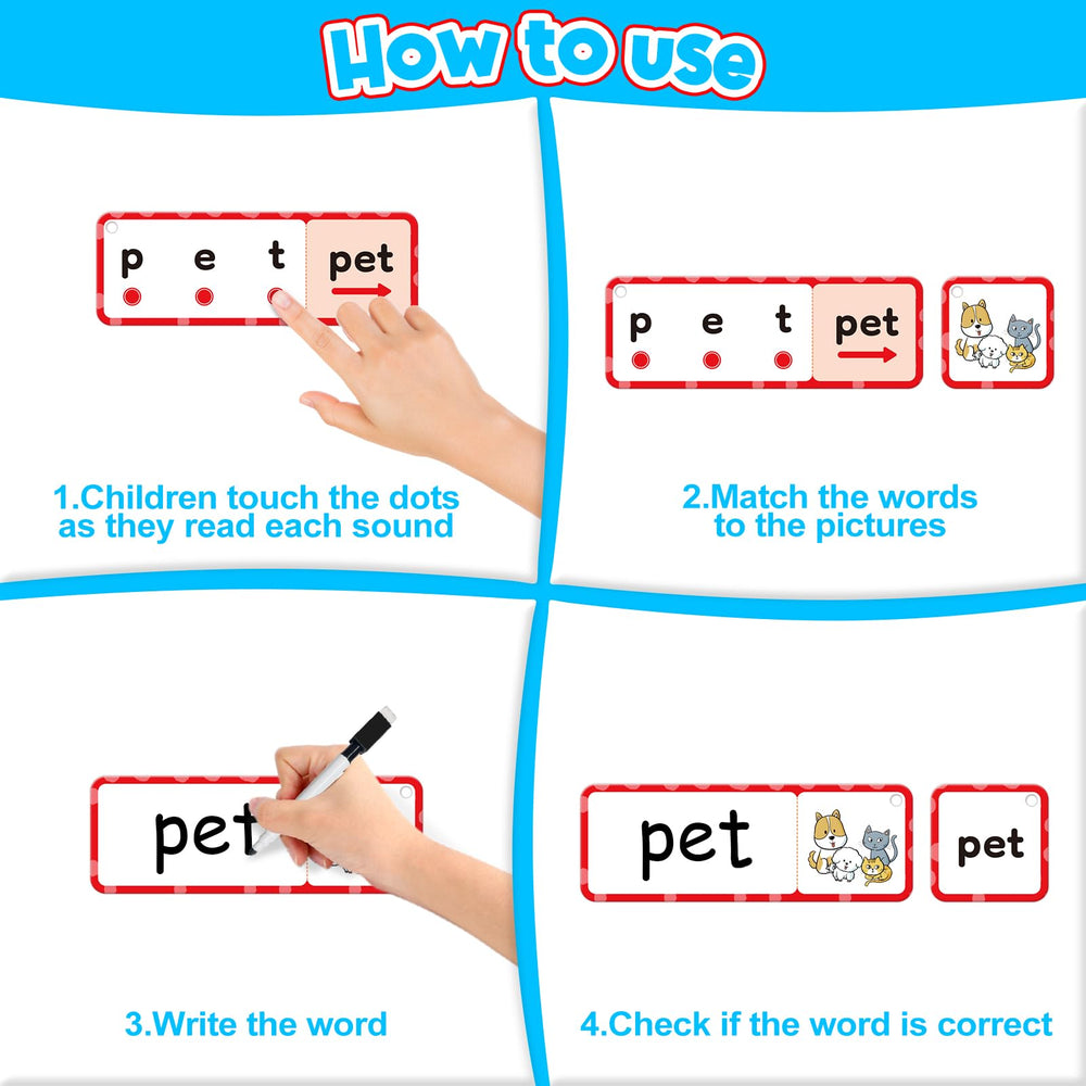 HugHush color-coded cards capture attention and boost phonics engagement.