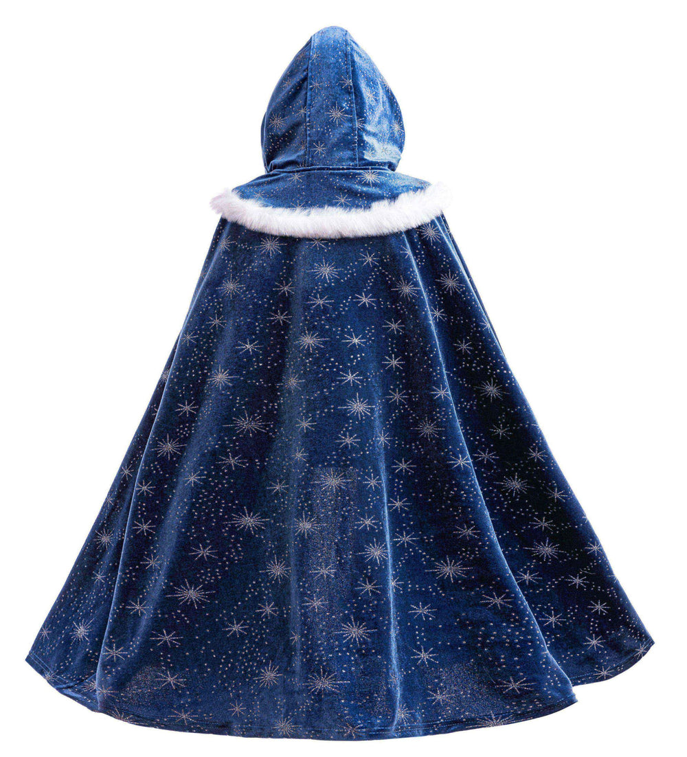 Hulaha princess cape size 2-4t keeps little one cozy during chilly days.
