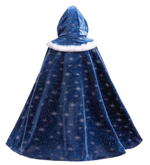 Hulaha princess cape size 2-4t keeps little one cozy during chilly days.