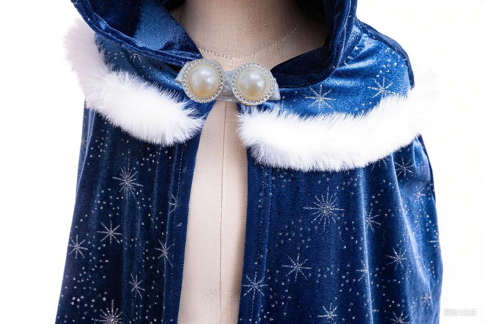 Hulaha princess cape size 5-7-years offers comfortable fit for growing kids.