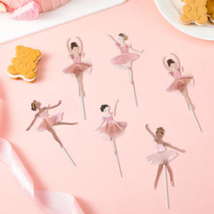 Humyoun ballerina tutu toppers add delicate texture.