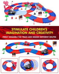 Humzo Spider Tracks spider car race action showcasing speed and control.