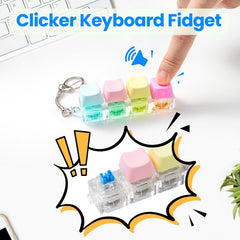Close-up of Hunfuthr fidget buttons delivering tactile relief.