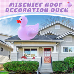 Hungdao durable PVC duck floats safely during water games.