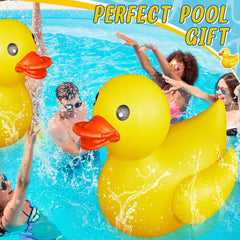 Hungdao inflatable duck made from durable PVC material for long-lasting use