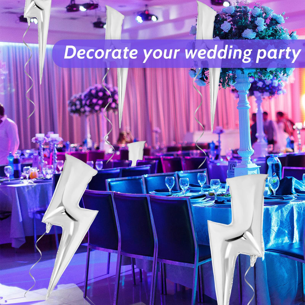 Hungdao bolt balloon adds a stylish touch to any event.