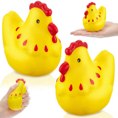 Hungdao two-chicken stress toys pack, compact fidget relief for daily stress