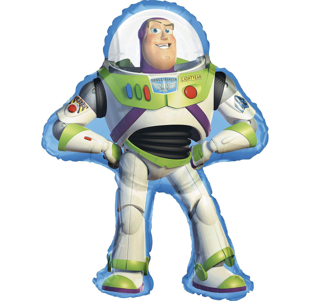 Hungover Buzz Lightyear supershape balloon for party decor and photo moments.