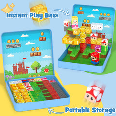 Hunloot compact iron storage box closed after play.
