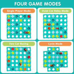 Hunloot Logic Road Builder multiplayer modes support cooperative and competitive family play