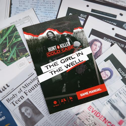 Hunt A Killer clue cards unveil secrets during a 45–90 minute play session.