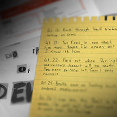 Mystery clues and suspect cards help you deduce motive and alibis