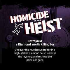 Hunt A Killer forensic files page showcasing evidence to study.
