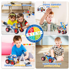 HUOZHI building set supports family play with collaborative projects.
