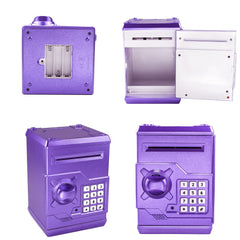 HUSAN piggy bank ABS material emphasizes durability and safety