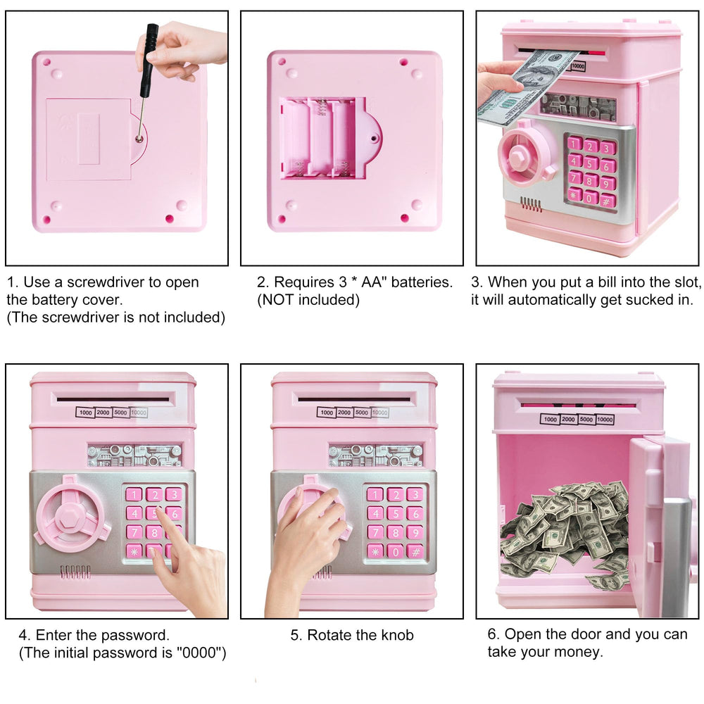 HUSAN Piggy Bank packaging highlights gift-ready presentation