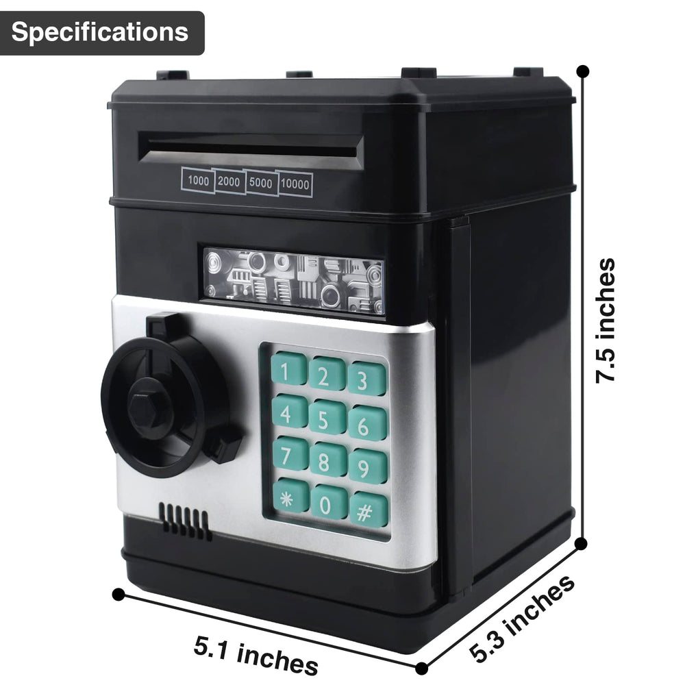 HUSAN Piggy Bank password pad with four-digit code setup