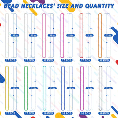 Huskein colorful beads in 12 colors add vibrant accents to celebrations.