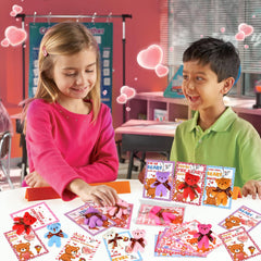 Huyamap bear-themed valentines favors for boys and girls
