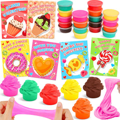Huyamap butter slime 24-pack cans for fun tactile play and classroom gifting