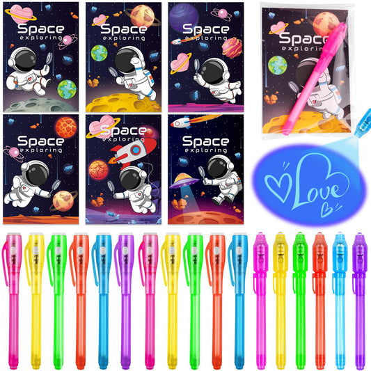 Huyamap invisible ink pen with LED reveals messages during classroom activities.