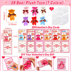 Huyamap valentines cards with seven designs for classroom exchanges.