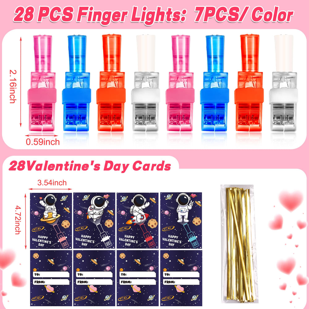 Huyamap valentines card LED light patterns add interactive fun at parties