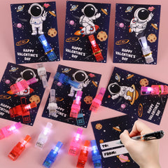 Huyamap valentines card pre-punched design speeds up classroom assembly
