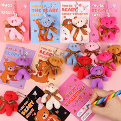 Huyamap valentines cards for classroom exchanges, candy-free and school-friendly