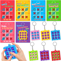 Huyamap valentines tic-tac-toe keychain ready for classroom sharing