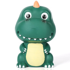 H&W Dinosaur Money Bank front view shows a durable, kid-friendly design.