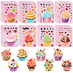 Hxezoc cupcake stickers style 01 for creative party crafts and kids’ DIY fun.