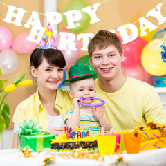 Hxezoc packaging includes 13 flags for varied birthday themes.