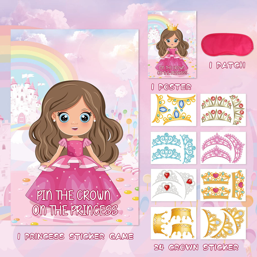 Hxezoc princess party decor for walls and gift ideas.