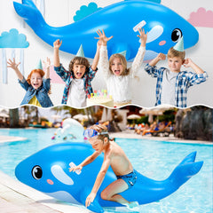 HyDren whale-themed pool and beach decor for parties.