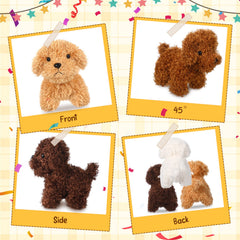 HyDren multicolor puppy plush makes a thoughtful gift idea for celebrations.