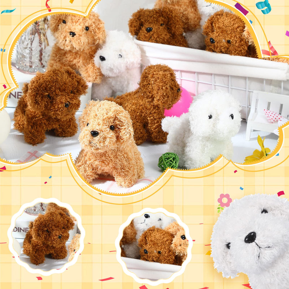 HyDren puppy plush used as cozy home decor for room ambiance.