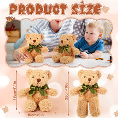 HyDren soft brown plush bears ideal for nursery decor and gentle play.