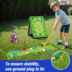 HYES golf balls for varied practice experiences.