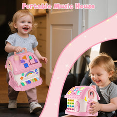 HYES alphabet and shape learning panel helps early literacy and recognition