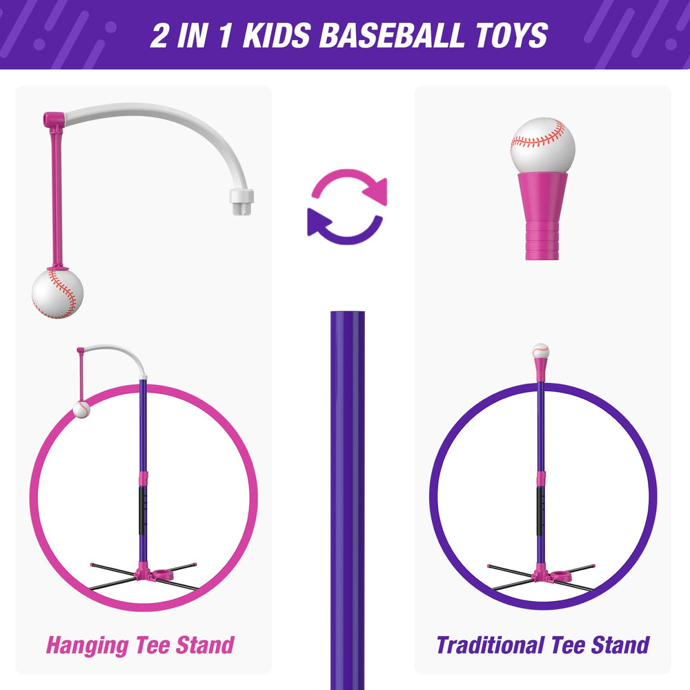 HYES baseball set storage bag for simple transport.