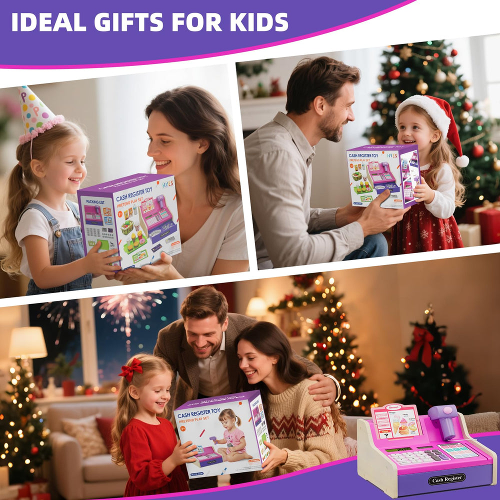 HYES deluxe set supports counting and basic math through engaging checkouts